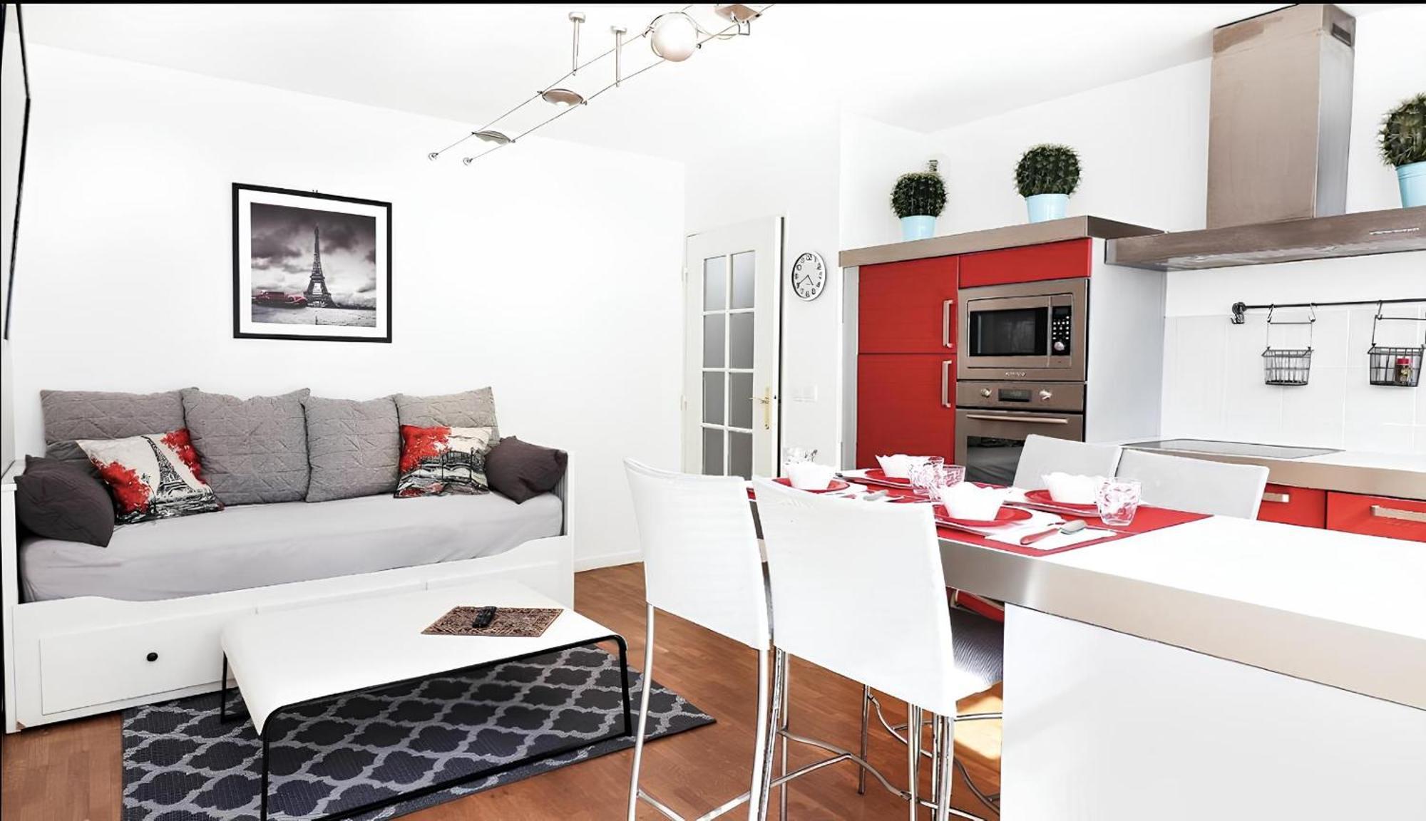 L'Enchante-T2-45M2-Proche Val D'Europe-Disney Montévrain Exterior foto